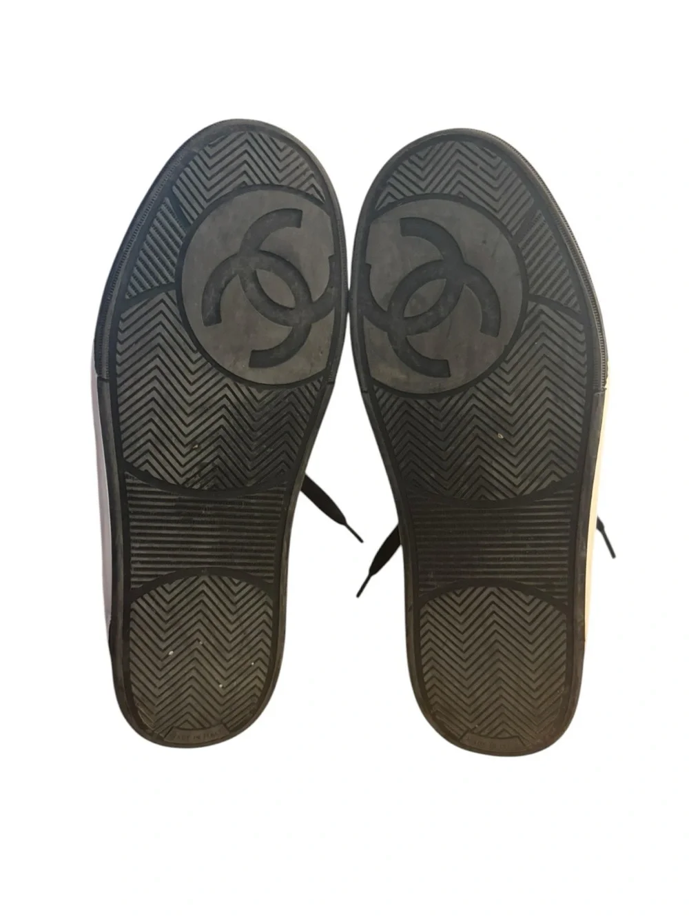 Chanel Logo High Top Sneakers - Picture 8 of 10